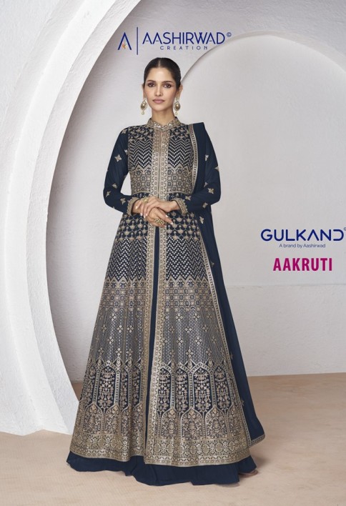 Aashirwad creation anarkali suits best sale